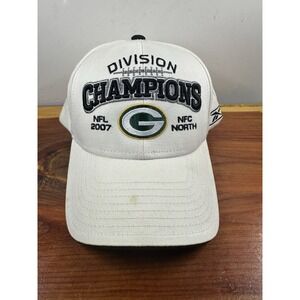 NFL‎ Green Bay Packers 2007 NFC North Division Champions Hat *Read